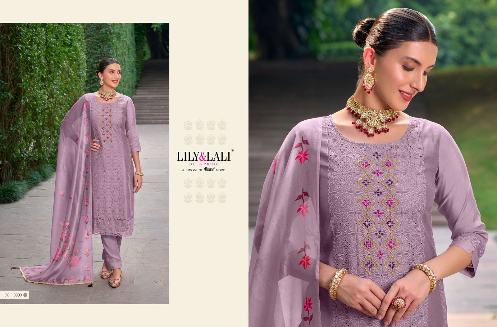 Chikankari Vol 2 By Lily And Lali Heavy Readymade Suits Catalog